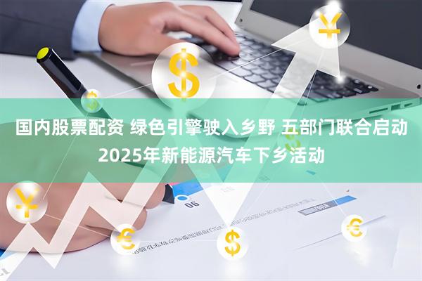 国内股票配资 绿色引擎驶入乡野 五部门联合启动2025年新能源汽车下乡活动